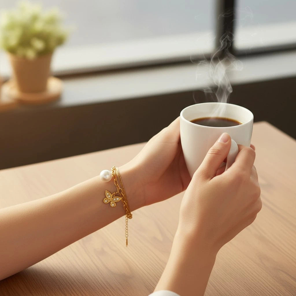 The Multi-Charm Layered Talisman Bracelet