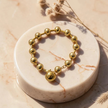The Orbital Oversized Ball Chain Bracelet