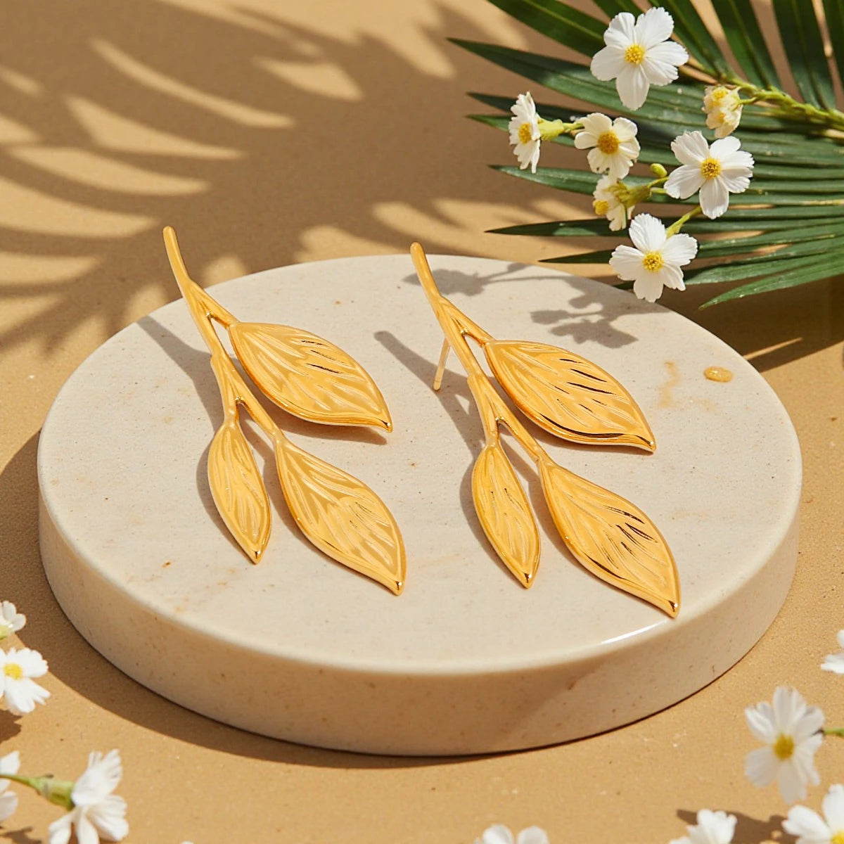 The Athena Olive Branch Climber Studs