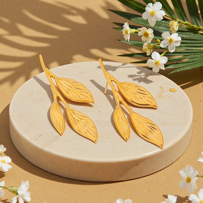 The Athena Olive Branch Climber Studs