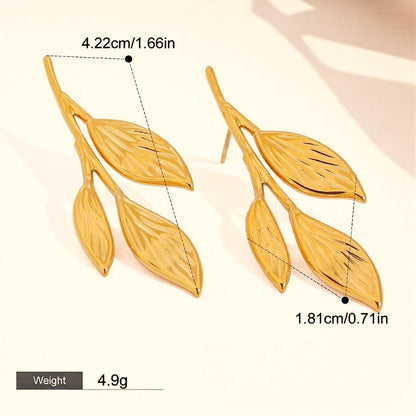 The Athena Olive Branch Climber Studs