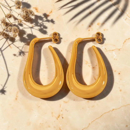 De "Juno" Barok Parel Druppel Hoops