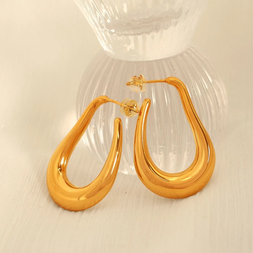 De "Juno" Barok Parel Druppel Hoops